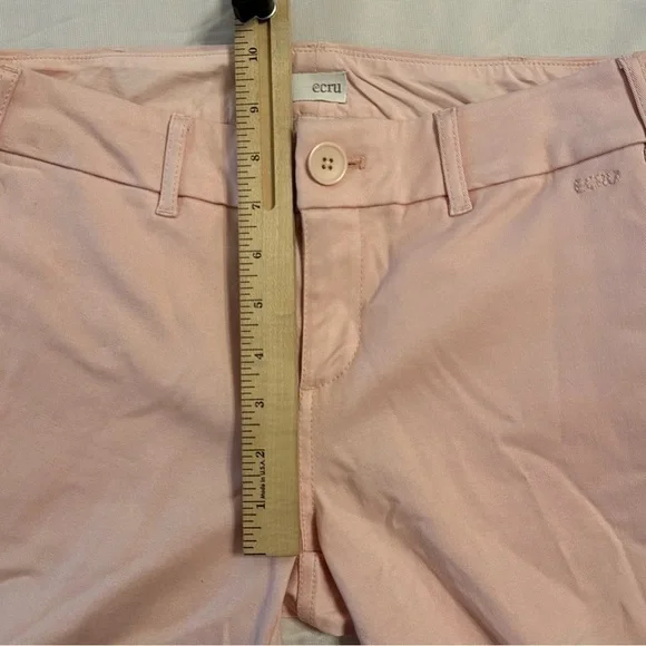 Ecru Pink Women’s Bermuda 10” Shorts Size 2 - Picture 3 of 7